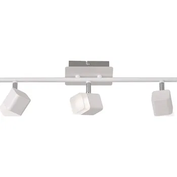 Trio Leuchten R82153131 ROUBAIX - LED stropní bodové svítidlo v bílé barvě, LED 12W, 3000K (Stropní bílá bodovka s teplou barvou světla)