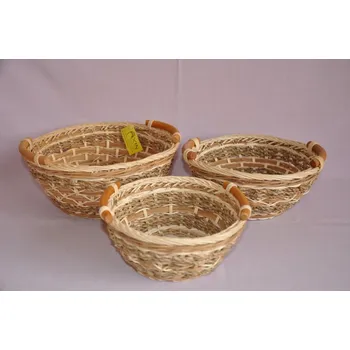 chlebník Axin Trading s.r.o. Ratanové košíky set 3 kusy Axin Trading s.r.o.