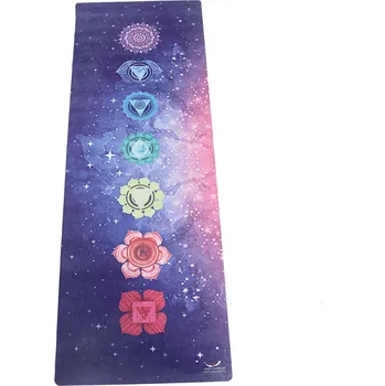 podložka na cvičení Designová podložka na jógu Čakry, Velikost 1830 x 610 x 1,5