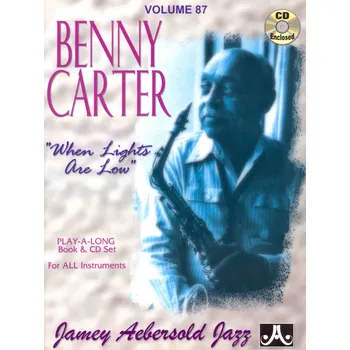 AEBERSOLD PLAY ALONG 87 - BENNY CARTER - When Lights are Low + CD