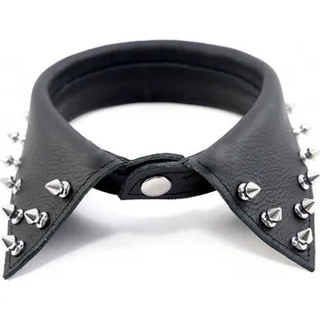 BDSM obojek Límec The RED Shirt Collar with Spikes černý - s kupónem KUP15 cena 849 Kč + extra diskrétní expedice