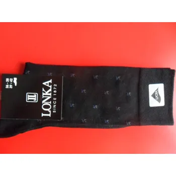 Pánské ponožky DRAHOLEN- pánské ponožky LONKA 39-42 (26-28) (luxusní společenské ponožky z mercerované bavlny)