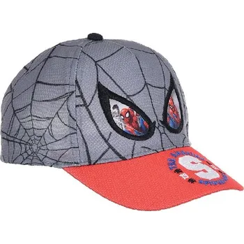 Kšiltovka Šedá chlapecká kšiltovka Spider-Man Velikost: 52