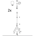 MODUS ZH/UNI2 Závěsný systém univerzální - 2 lanka Y