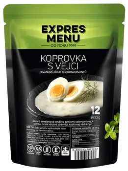 jídlo na cestu EXPRES MENU Koprovka s vejci 600 g