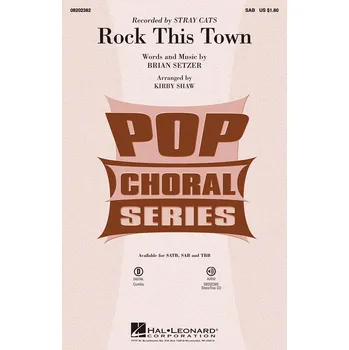 Rock This Town / SAB* + piano/chords