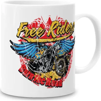 Grooters Keramický hrnek - Free Riders