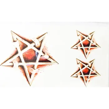 Odstranitelné tetování Tattoo Sticker - Pentagram