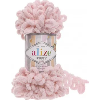 Příze Puffy 161 – Světle starorůžová