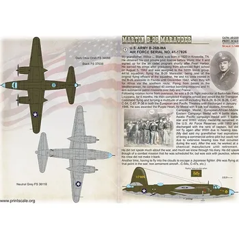 Plastikový model Print Scale 1/48 Martin B-26 Marauder (wet decals)