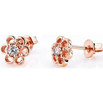 Souprava šperků MPM Ocelové náušnice z chirurgické oceli Earrings 7922, Gold