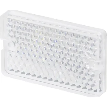 Popelnice TRU COMPONENTS TC-9393068 reflektor bílá 65x40 1 ks