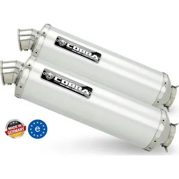 Výfuk pro motocykl Laděný výfuk SPEEDPRO COBRA C5 Slip-on Dual HighUp Underseat Ducati MONSTER 696/796/1100, skladem