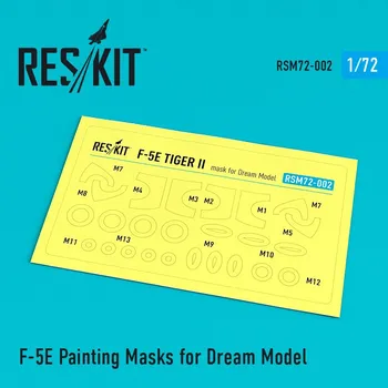 Plastikový model 1/72 F-5E Tiger II Painting Masks (DREAMMODEL)