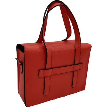 Kabelka Dámská kožená kabelka DONATELLA 902819 Barva: Červená