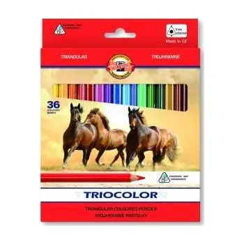 Kresba Školní pastelky 3145/36 trojhranné 9mm Koh i noor