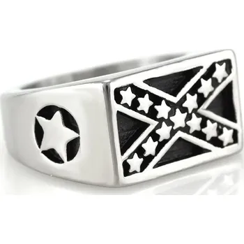 Souprava šperků MPM Prsten z chirurgické oceli Ring 7851, Silver, size 63