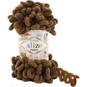 Příze Puffy 321 – Kávově hnědá