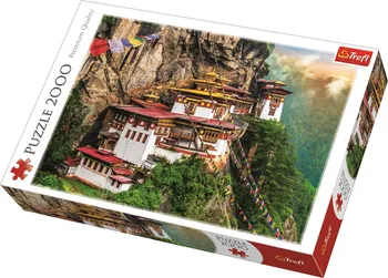 Puzzle Trefl Tygří hnízdo Bhútán 2000 dílků