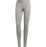 Dámské sportovní 7/8 legíny s vysokým pasem adidas 3S LEG W šedé GV6017 - XL