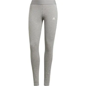 Dámské legíny Dámské sportovní 7/8 legíny s vysokým pasem adidas 3S LEG W šedé GV6017 - XL