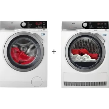 Set pračky a sušičky AEG L7FEE48SC + T8DFE68SC