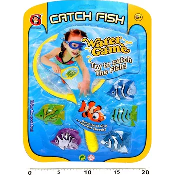 Hračka pro nejmenší Wiky Rybičky lovení 6 ks