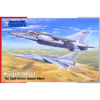 Plastikový model 1/72 Mirage F.1AZ/CZ South African Commie Killers