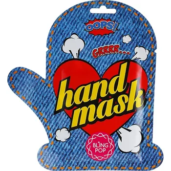 Péče o ruce Bling Pop Shea Butter Healing Hand Mask maska na ruce 18 g