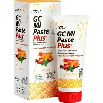 zubní pasta GC MI Paste Plus fluoridový gel Tutti-Frutti, 40g