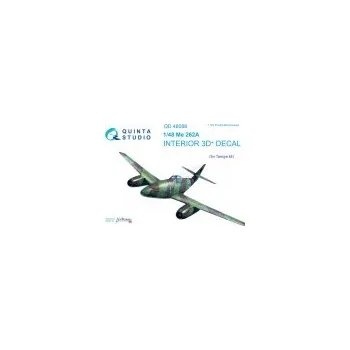 Plastikový model 1/48 Me 262A 3D-Print&colour Interior (TAM)