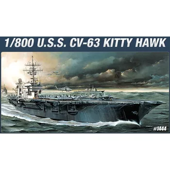 Plastikový model Academy Model Kit 14210 USS CV-63 Kitty Hawk 1:800