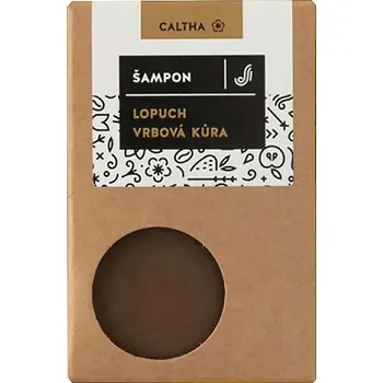 Šampon Caltha Tuhý šampon Lopuch a vrbová kůra 100 g