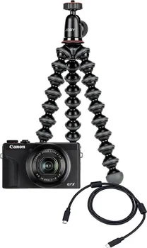 digitální kompakt Canon PowerShot G7 X Mark III WebCam Kit