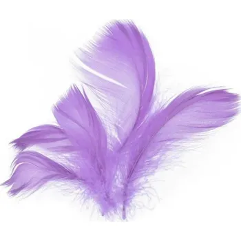Peří 10 g fialové