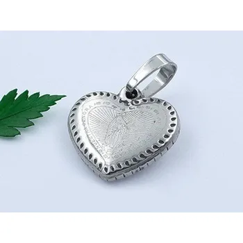 Souprava šperků MPM Přívěsek z chirurgické oceli Pendant 8091, Silver