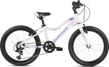 Dětské kolo Kross Lea Mini 3.0 Light 20" 2021 bílé/růžové/fialové