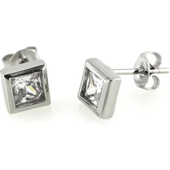 Souprava šperků MPM Ocelové náušnice z chirurgické oceli Earrings 7449 - Silver