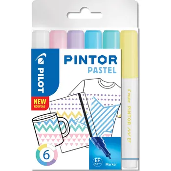 Pilot Pintor Pastel EF 6 ks