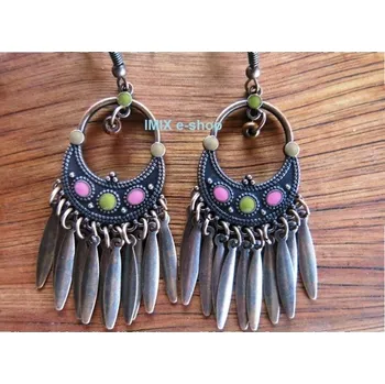 Náušnice Etno zdobené náušnice ORIENT č.04