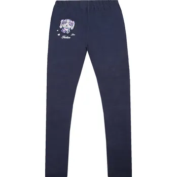 Dívčí legíny Dívčí legíny - GRACE G-84588, tmavě modrá Barva: Modrá tmavě, Velikost: 98