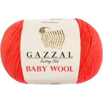 Příze Příze Baby Wool 819 korálová Gazzal