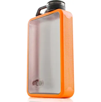 Kempingové nádobí Placatka GSI Outdoors Boulder Flask 295ml Orange