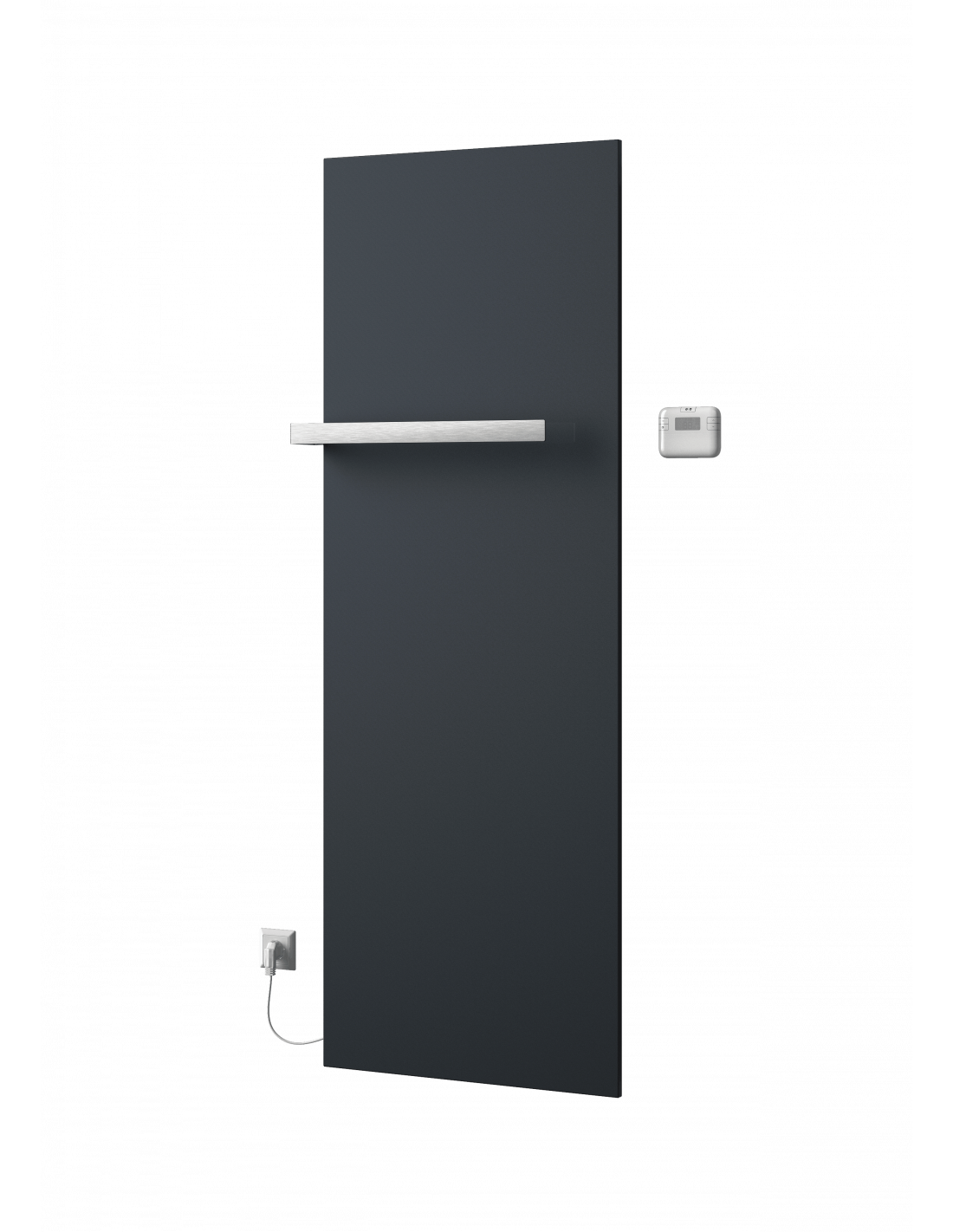 HOTHOT Radiators Crister Antracitová metalíza 1765x456mm, 600W