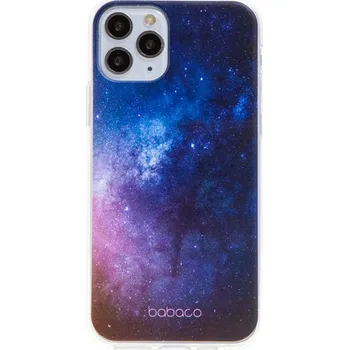 Pouzdro na mobilní telefon Kryt BABACO pro Apple iPhone 11 Pro Max - gumový - galaxie