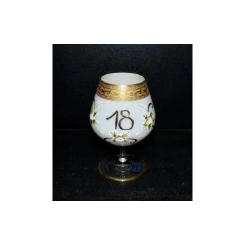 Sklenice Crystalex Jubilejní sklenice 18