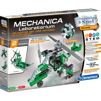 Puzzle CLEMENTONI MECHANICA LABORATORIUM HELIKOPTÉRA