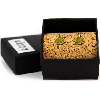 Náušnice Náušnice: Bästa Simple Hang yellow