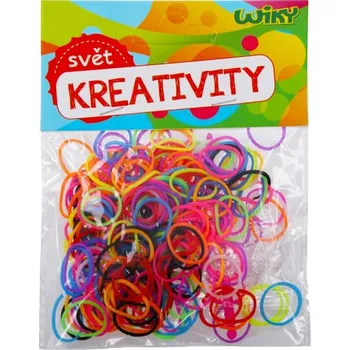 kreativní sada Wiky Kouzelné zaplétací gumičky W011587 200 ks