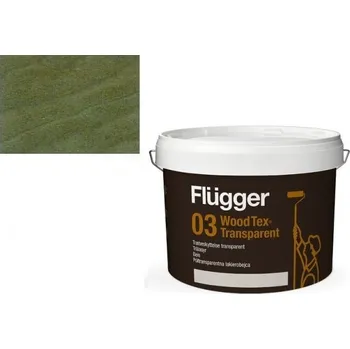 Lak na dřevo Flügger Wood Tex Aqua 03 Transparent (dříve 95 Aqua) -lazurovací lak - 3L odstín U-612